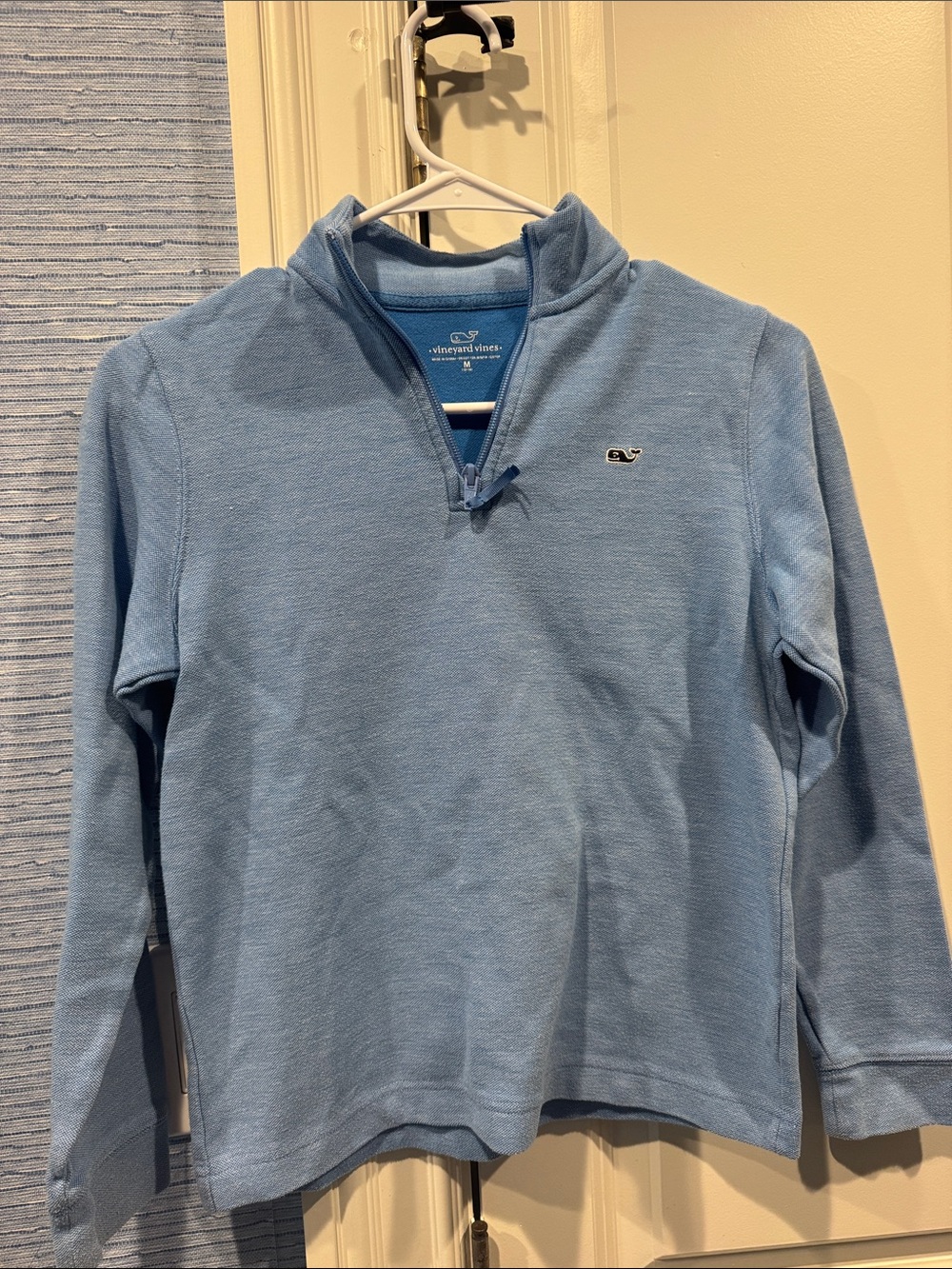 Vineyard Vines Sky Blue Half-Zip Pullover